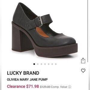 LUCKY BRAND like new: Mary Jane Oliviea🍀